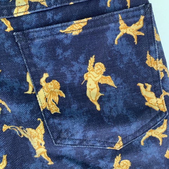 Vintage Not Guilty Jeans shorts - Gold Angels 90's - Picture 5 of 8
